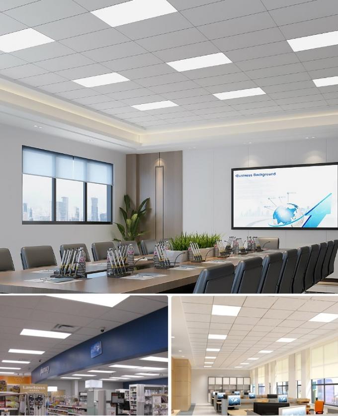 Flickering Free Smart Recessed Slim LED Panel Light , 1 X 2 Led Flat Panel