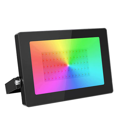 Dimmable RGB Waterproof LED Flood Light 150w Ip66 Outdoor With US Plug