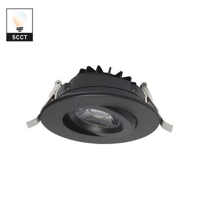 Fire Resistant Dimmable LED Downlights 5cct 12W 1000lm Residential