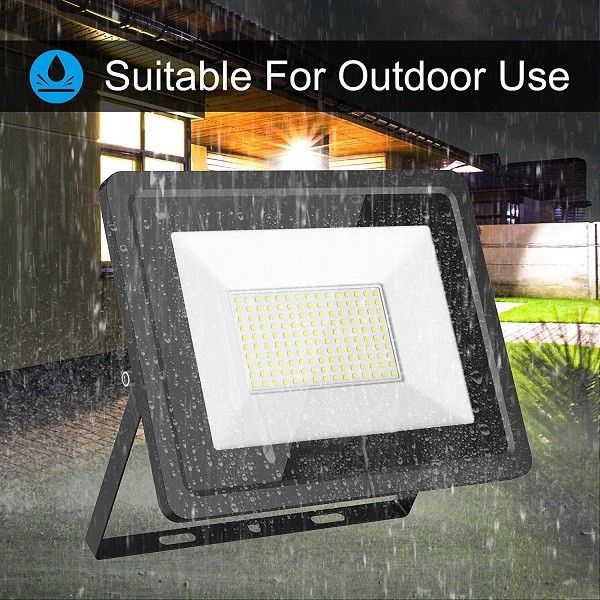 ETL Approved Colored LED Flood Light 150W , 15000LM Waterproof  Security Light