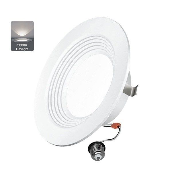 Smooth 5000k LED Flush Mount Light 4 Inch Dimming Daylight Type For Reading Room