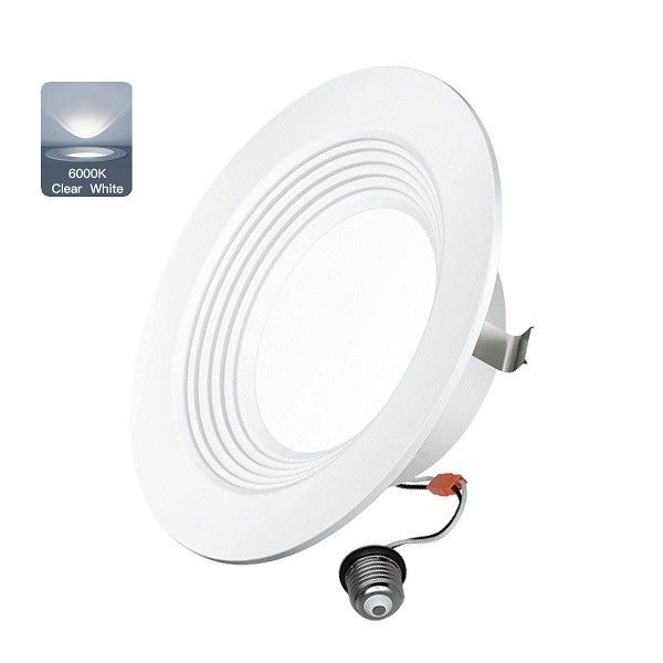 Anti Glare Ceiling Dimmable LED Flush Mount Light 4 Inch 8.5w 6000k Clear White