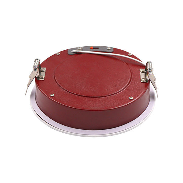 Type-ic  DIM10+DIMTR   4"  fire-rated recessed down light with anti-glare baffle, 120V-277V , Wet location