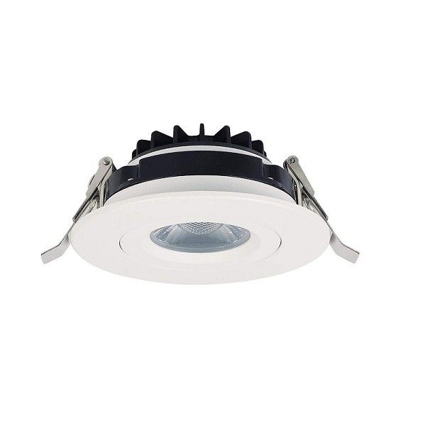 Adjustable Slim Round LED Downlight , 12w Trimless Fire Rated Downlights
