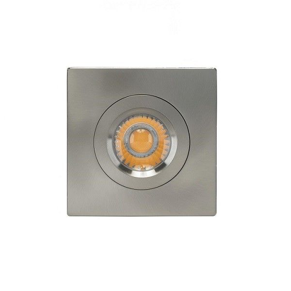 FCC Passed Plastic Dimmable LED Downlights 4inch 12W CRI 90 With Square Trim