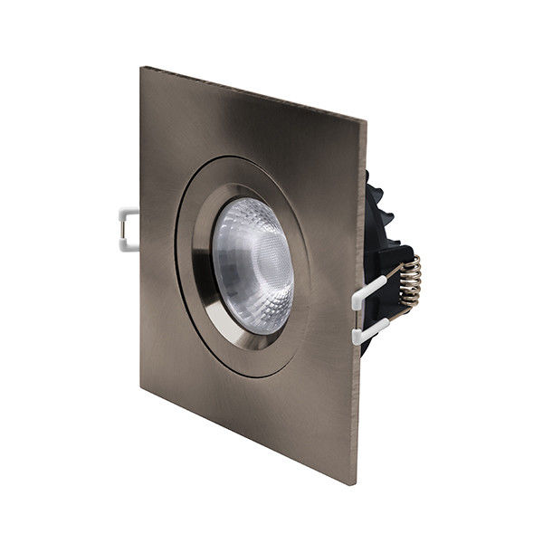 Square Low Profile Dimmable LED Downlights 4 Inches 12w 120v Residential