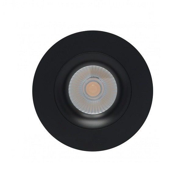 Recessed Matt Black LED Dimmable Spotlights 4 Inch 12W Eyeball Type